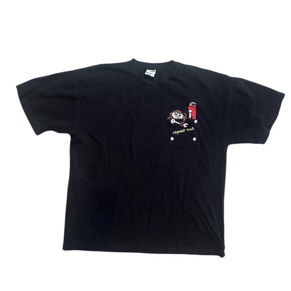 Warner Bros Looney Tunes Shirts Mens XL Vintage Tax - Picture 1 of 2